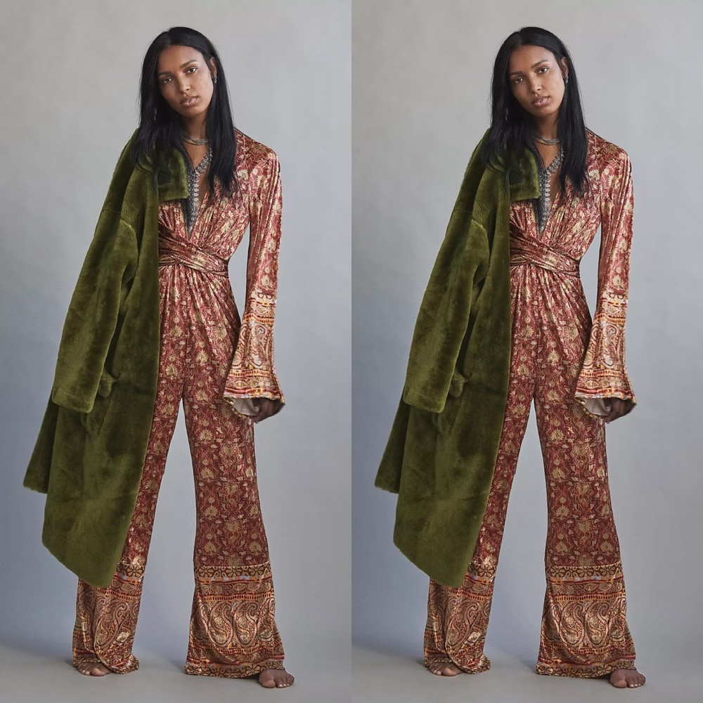 Free People Harper Printed One Piece